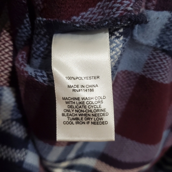 Frye Plaid Utility Shacket Jacket Button Front Pockets - Picture 13 of 15